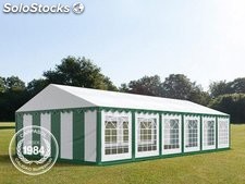 6x12m PVC Marquee / Party Tent, green-white