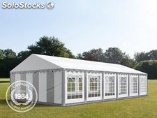 6x12m PVC Marquee / Party Tent, grey-white
