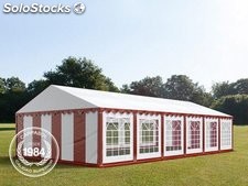 6x12m PVC Marquee / Party Tent, red-white