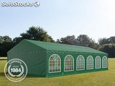 6x12m PVC Marquee / Party Tent w. Groundbar, dark green