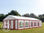 6x12m PVC Marquee / Party Tent w. Groundbar, red-white - 1