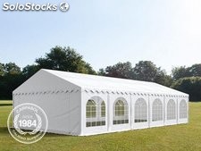6x12m PVC Marquee / Party Tent w. Groundbar, white