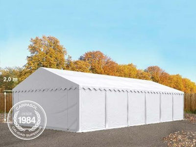 6x12m PVC Storage Tent / Shelter, white