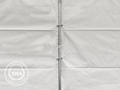 6x12m PVC Storage Tent / Shelter, white - Foto 5