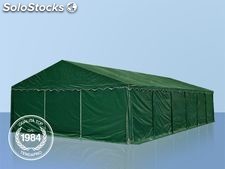 6x12m Tendone deposito, Tendone per feste, PVC verde scuro