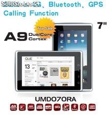 7&quot;mid/tablet pc built-in 3g/phone function/bluetooth/gps Wifi cpu nec renesas