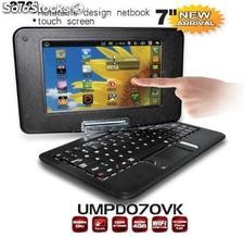 7 &quot;netbook / laptop / notebook obrotowy i dotykowy ekran Via vt-8650 @800Mhz