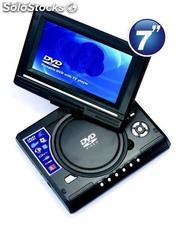 7 pouces Lecteur de dvd portable avec écran lcd tv et usb SD,jeux copia