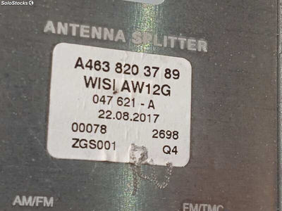 7002467 antena / A4638203789 / 4638203789 / para mercedes vito kasten 109/111 CD - Foto 3