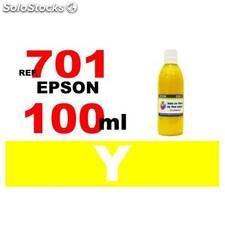 7014 7014 xxl botella 100 ml. tinta amarilla