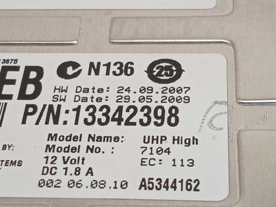 7052288 centralita unidad control telefono / 13342398 / para opel astra j lim. 1 - Foto 4