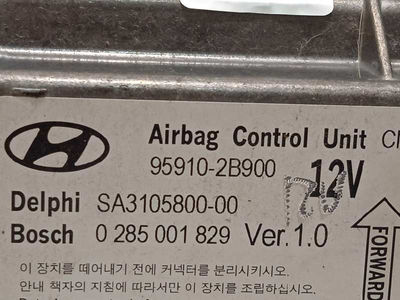 7076158 centralita airbag / 959102B900 / 0285001829 / SA310580000 para hyundai s - Foto 4
