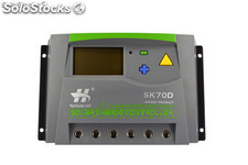 70A 12V24V Solar-Systemregler LCD einstellbare Parameter T Solar-Regler-Display