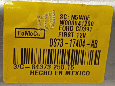 7107295 motor limpia trasero / DS7317404AB / 1872394 / W000041290 para ford mond - Foto 4