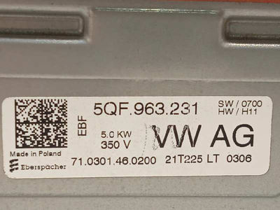 7147109 modulo electronico / 5QF963231 / para audi Q3 (F3B) 1.5 16V tsi act - Foto 5