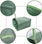 72 Gallons Reusable Garden Waste Bag Leaf Bag Waterproof Lawn Trash Container - Foto 3