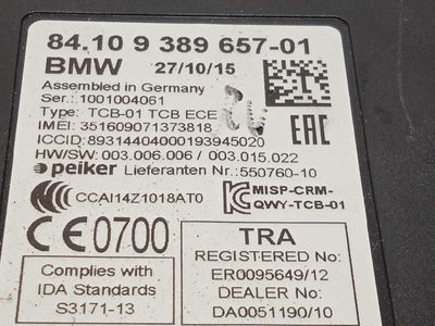 7203371 centralita unidad control telefono / 84109389657 / 9389657 / para bmw se - Foto 4