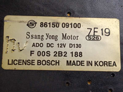 7280412 motor limpia trasero / 8615009100 / F00S2B2188 / para ssangyong kyron 20 - Foto 4