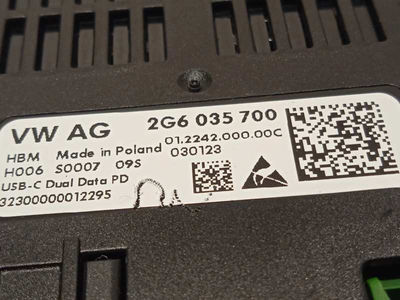 7361871 modulo electronico / 2G6035700 / para volkswagen polo 1.0 tsi - Foto 4