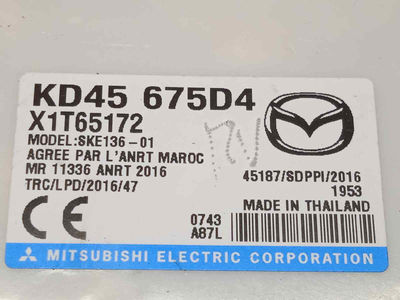 7384118 modulo electronico / KD45675D4 / para mazda 2 lim. () 1.5 16V cat - Foto 4