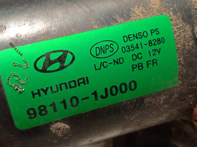 7385114 motor limpia delantero / 981101J000 / para hyundai I20 Comfort - Foto 4