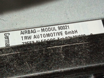 7389304 kit airbag / 97055210108A11 / 97080308903A34 / 97080307107 para porsche - Foto 5
