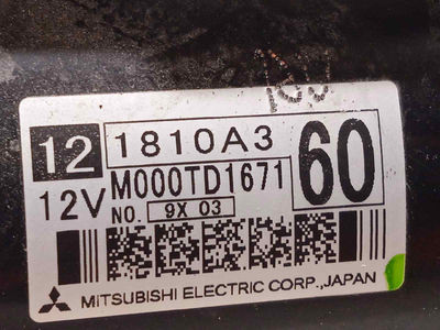7391629 motor arranque / 1810A360 / M000TD1671 / para mitsubishi eclipse cross m - Foto 5