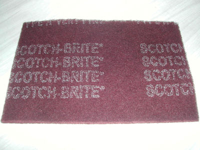 7447 Pro Scotch Brite Bordo 152mm x 228mm marca 3M