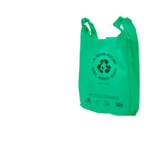 750 Bolsas 70% recicladas verdes 50/30x60 cm