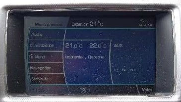 7505104 pantalla multifuncion / 9X2310E889AB / C2Z12080 para jaguar xf 3.0 V6 Di - Foto 5