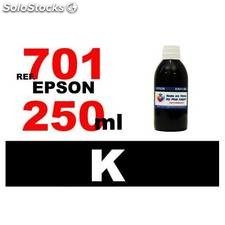 7551 7551 xxl botella 250 ml. tinta negra