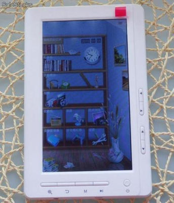 7pul Libro electronico e-book ereader con botón contral memoria 4gb usb tf - Foto 2