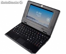 7pul mini android netbook laptop android4.2 via 8880 dual-core 512mb 4gb
