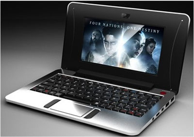 7pul mini android netbook laptop pc788 Android4.2 wm8880 512mb 4gb hdmi usb wifi