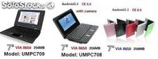 7pul mini netbook noteboop laptop android2.2 800MHz 256m 4g wifi