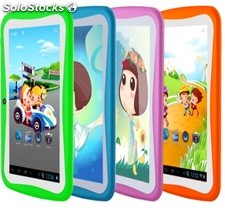 7pul nino tablets pc mid kids tablets t761 Android4.4 rk3126 512mb 4gb camaras