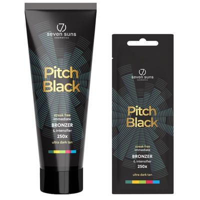 7suns Coloured pitch black 250x 250ml. - 7suns Cosmetics