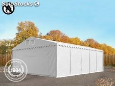 7x10m 2.6m Sides PVC Storage Tent / Shelter w. Groundbar, fire resistant white