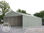 7x12m 2.6m Sides PVC Storage Tent / Shelter w. Groundbar, white - Foto 2