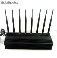 8 Antennas High Power gps/ WiFi/ vhf/ uhf Jammer