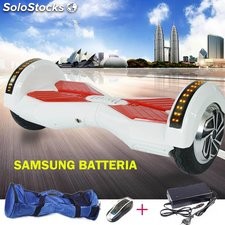 8&#39;&#39; bluetooth smart balance hoverboard elettrico scooter due ruote skateboard