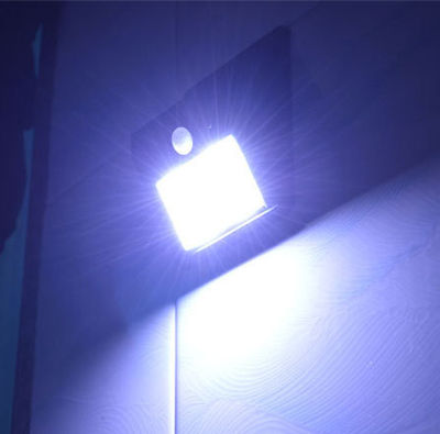 8 LED Lámpara Solar Con Sensor Movimiento Impermeable - Foto 2