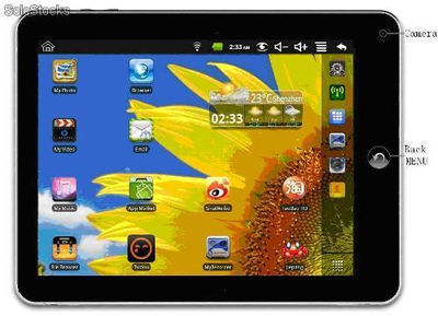 8&amp;quot;mid/tablet pc/tablets/umd Via vt8650@800MHz 256m/4gb with Webcam android2.2 - Zdjęcie 2