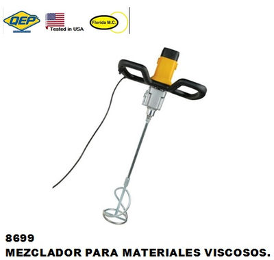 8699 Mezclador para materiales viscosos. (Disponible solo para Colombia)