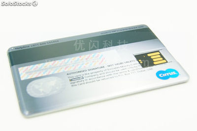 8G Tarjeta memoria USB promocional con impresión de imformación de empresa 138 - Foto 2