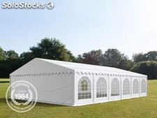 8x12m PVC Marquee / Party Tent w. Groundbar, white