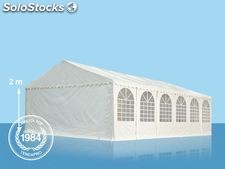 8x12m Tendone per feste, PVC bianco