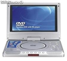 9 pouces Lecteur de dvd portable avec écran lcd tv et usb sd jeux copie