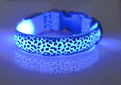 90 Collares LED Luminosos de perro diseño Leopardo animal print - Foto 3