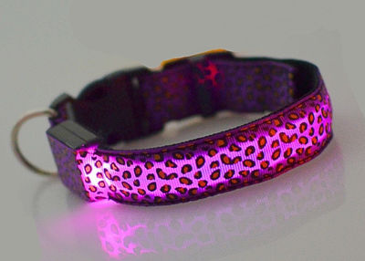 90 Collares LED Luminosos de perro diseño Leopardo animal print - Foto 5